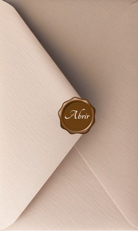 Sobre de invitación vertical